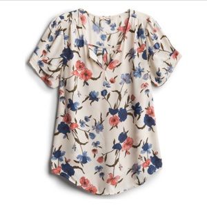 NWT Charlotte floral blouse